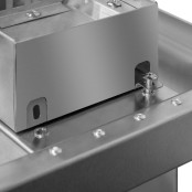 Passe-plat inox chauffant 1000 x 350 mm - Hauteur 400 mm PREMIUM / GOLDINOX