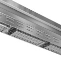 Passe-plat inox chauffant 2000 x 350 mm - Hauteur 400 mm PREMIUM / GOLDINOX