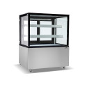 Vitrine réfrigérée d'exposition inox - 940 x 688 x 1200 mm - PREMIUM - GOLDINOX