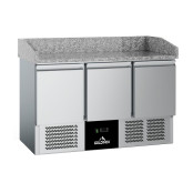 Meuble à pizza réfrigéré 3 portes compact PREMIUM - GOLDINOX