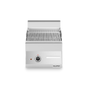 Plaque de cuisson électrique 400 mm rainurée chromée (4,5 kw) à poser