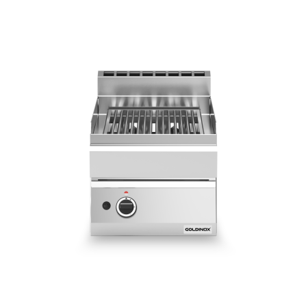 Grill vapeur à gaz 400 mm (7,5 kw) à poser PREMIUM / GOLDINOX