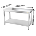 Table inox 1400 x 600 mm ECO / GOLDINOX