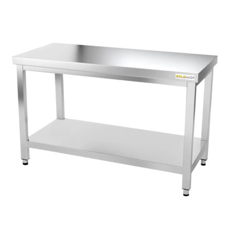 Table de travail en inox 1600 x 600 mm IDEAL / GOLDINOX