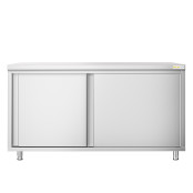Meuble bas inox 2000 x 600 mm PREMIUM FLEX / GOLDINOX