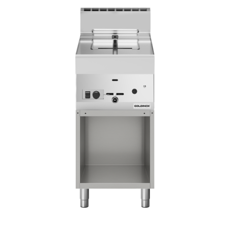 Friteuse à gaz 8 litres (6,8 kW) sur pieds PREMIUM / GOLDINOX