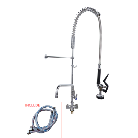 Douchette professionnelle col de cygne + mitigeur PREMIUM / GOLDINOX