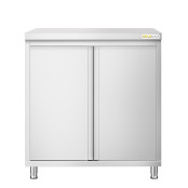Meuble bas inox 800x600 mm IDEAL - GOLDINOX