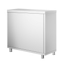 Meuble bas inox 800x600 mm IDEAL - GOLDINOX