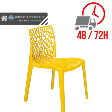 Chaise Jade - Jaune / GOLDINOX