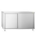 Meuble bas inox 1500 x 700 mm PREMIUM / GOLDINOX