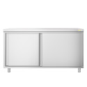 Meuble bas inox 2000 x 700 mm PREMIUM / GOLDINOX