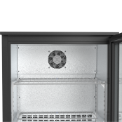 Arrière de bar - 1 porte pivotante vitrée / GOLDINOX