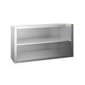 Placard mural inox 1000 x 400 mm / Hauteur 650 mm avec portes coulissantes PREMIUM / GOLDINOX