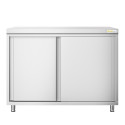 Meuble bas inox 1200 x 600 mm PREMIUM / GOLDINOX