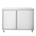 Meuble bas inox 1000 x 800 mm PREMIUM / GOLDINOX