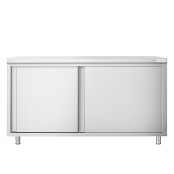 Meuble bas inox 1800 x 800 mm PREMIUM / GOLDINOX