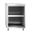 Meuble bas inox 600 x 600 mm PREMIUM / GOLDINOX