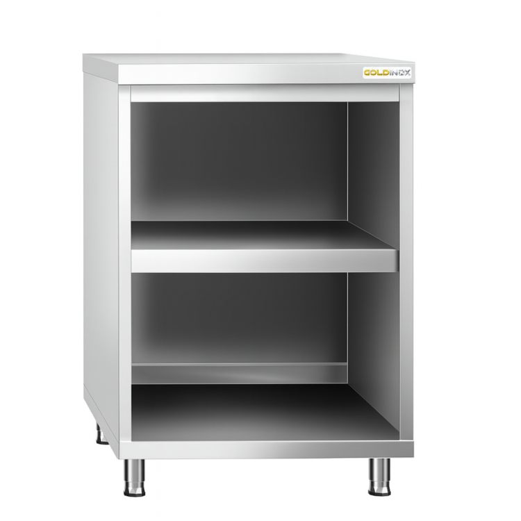 Meuble bas inox 600 x 700 mm PREMIUM / GOLDINOX