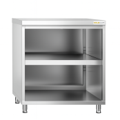 Meuble bas inox 800 x 700 mm PREMIUM / GOLDINOX