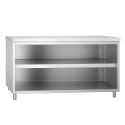 Meuble bas inox 1500 x 700 mm PREMIUM / GOLDINOX