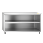 Meuble bas inox 1800 x 800 mm PREMIUM / GOLDINOX