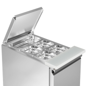 Saladette compacte réfrigérée 1 porte PREMIUM / GOLDINOX