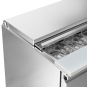 Saladette compacte réfrigérée 1 porte PREMIUM / GOLDINOX