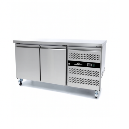 Table réfrigérée pâtissier Tropicalisée 2 portes PREMIUM / GOLDINOX