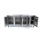 Table réfrigérée pâtissier Tropicalisée 3 portes IDEAL / GOLDINOX