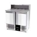 Meuble à pizza compact 2 portes - GOLDINOX