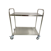 Chariot de service 860 x 530 mm - 2 niveaux IDEAL / GOLDINOX