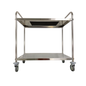 Chariot de service 860 x 530 mm - 2 niveaux IDEAL / GOLDINOX