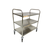 Chariot de service 860 x 530 mm - 3 niveaux IDEAL / GOLDINOX