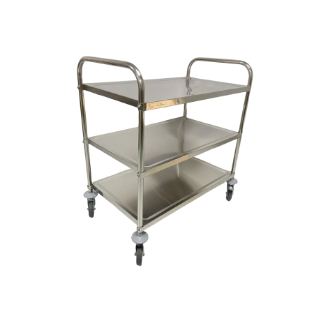 Chariot de service 860 x 530 mm - 3 niveaux PREMIUM / GOLDINOX