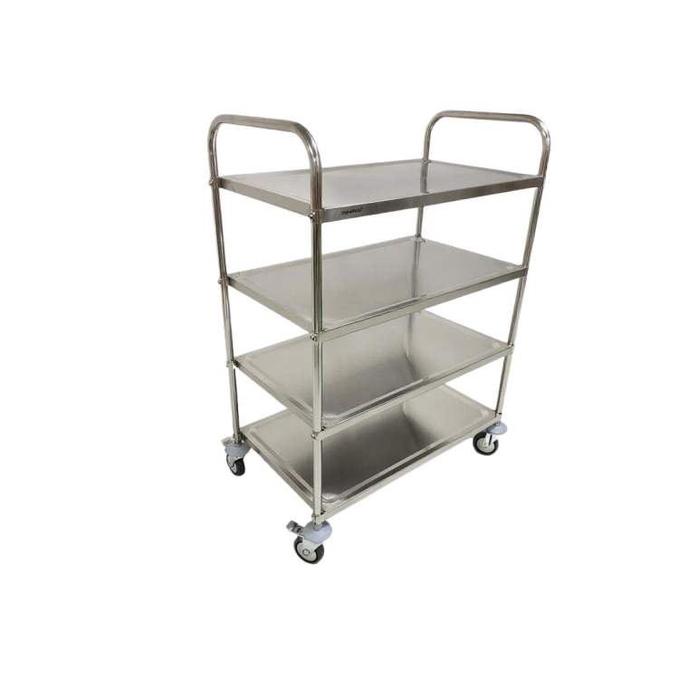 Chariot de service 860 x 530 mm - 4 niveaux IDEAL / GOLDINOX