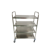 Chariot de service 860 x 530 mm - 4 niveaux PREMIUM / GOLDINOX