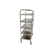 Chariot de service 860 x 530 mm - 5 niveaux IDEAL / GOLDINOX