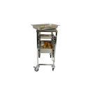 Chariot à échelles inox GN 1/1 - 6 niveaux avec plateau PREMIUM / GOLDINOX