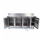 Table réfrigérée adossée Tropicalisée 3 portes PREMIUM / GOLDINOX