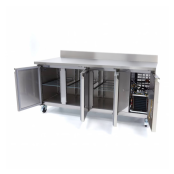 Table réfrigérée adossée Tropicalisée 2 portes PREMIUM / GOLDINOX