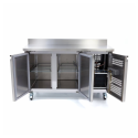 Table réfrigérée adossée Tropicalisée 2 portes PREMIUM / GOLDINOX
