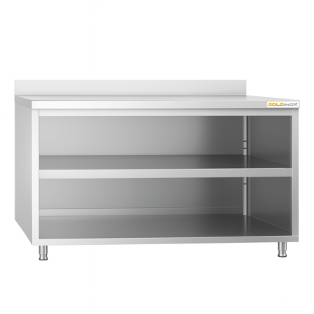 Meuble bas inox 1800 x 800 mm adossée / GOLDINOX