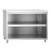 Meuble bas inox 1500 x 800 mm PREMIUM / GOLDINOX