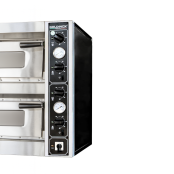 Four à pizza double électrique 4 + 4 x Ø34 cm (10 kW - 380V) PREMIUM / GOLDINOX