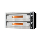 Four à pizza double électrique 6 + 6 x Ø34 cm LARGE (12 kW - 380V) PREMIUM / GOLDINOX