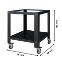 Piètement pour four à pizza référence FPA401 PREMIUM / GOLDINOX