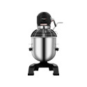 Batteur planétaire noir 10 Litres (3 vitesses) avec 3 accessoires PREMIUM - GOLDINOX