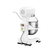 Batteur planétaire blanc 20 Litres (3 vitesses) avec 3 accessoires IDEAL - GOLDINOX