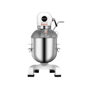 Batteur planétaire blanc 20 Litres (3 vitesses) avec 3 accessoires IDEAL - GOLDINOX